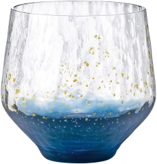 Toyo Sasaki glass Edo glass Yachiyo kiln glass tumbler blue 260ml 10391
