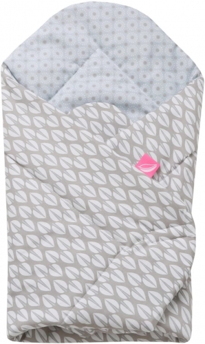 Baby squirrel wrapper / baby nest "soft" quilt, antiallergischer anti-* filler, ÖkoOEKO-TexEX Standard 100-various colors and patterns Bäume blau