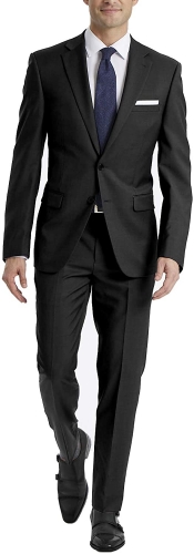 men's slim stretch suit