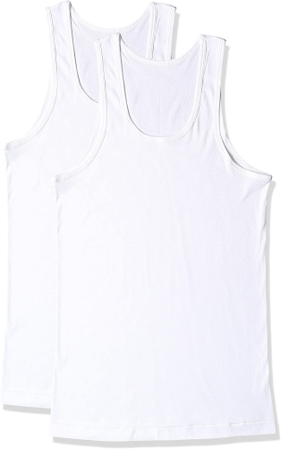 (Gunze) Gunze gentleman cool and handsome jacket processing in summer*** cotton ribbed vest 2 pieces