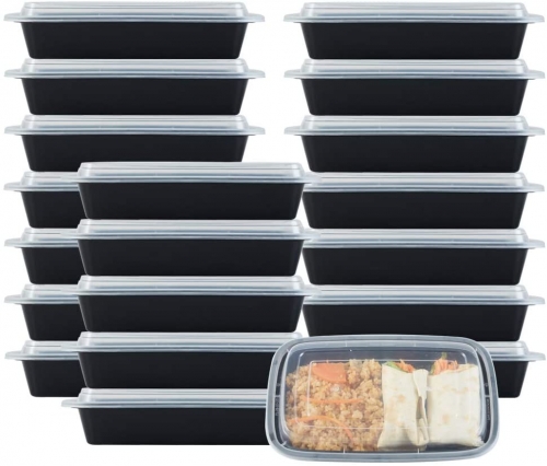 [20 Value Pack] The crushed material 1 compartment 28 compartment is at least ready for plastic food storage box with lid, excluding bisphenol A reusa